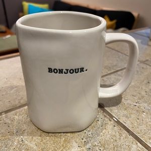 Rae Dunn Mug brand new “BONJOUR”